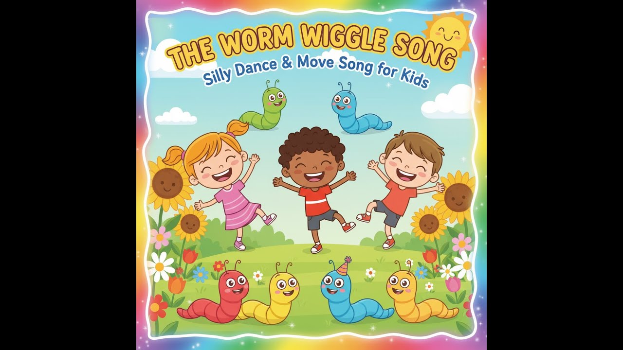 The Worm Wiggle Song 🐛 Silly Dance & Move Song for Kids - YouTube