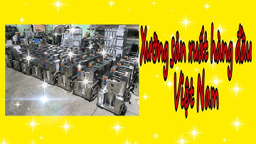 Xưởng sản xuất máy ép mía lớn nhất Việt Nam