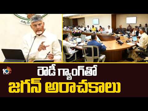 CM Chandrababu Fire on YS Jagan | రౌడీ గ్యాంగ్‌తో అరాచకాలు సృష్టిస్తున్నాడు! | 10TV - 10TVNEWSTELUGU