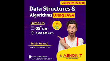 Data Structures & Algorithms  -  Classroom Training