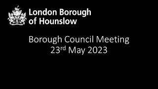 Borough Council Meeting 23rd May 2023