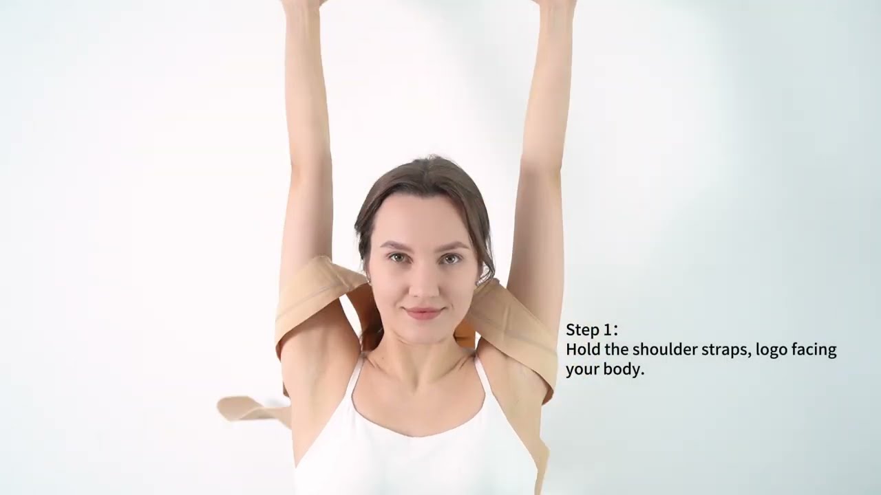 How to Wear the Fit Geno Posture Corrector for Women Invisilite (Step-by-Step Tutorial)