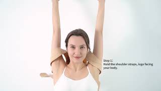 How to Wear the Fit Geno Posture Corrector for Women Invisilite (Step-by-Step Tutorial)