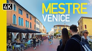 Venice Travel Guide 2024 | ULTIMATE Mestre, Venice Walking Tour in 4k