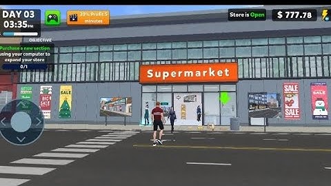 My Supermarket Simulator - Gameplay Walkthrough part 1 shopl Level 5 ( android  🥰🥰