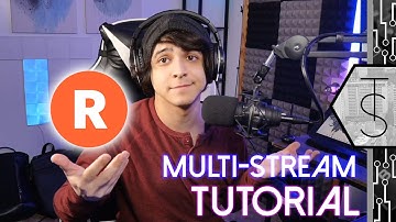 How To Stream To Multiple Platforms At The Same Time | Restream.io Tutorial!