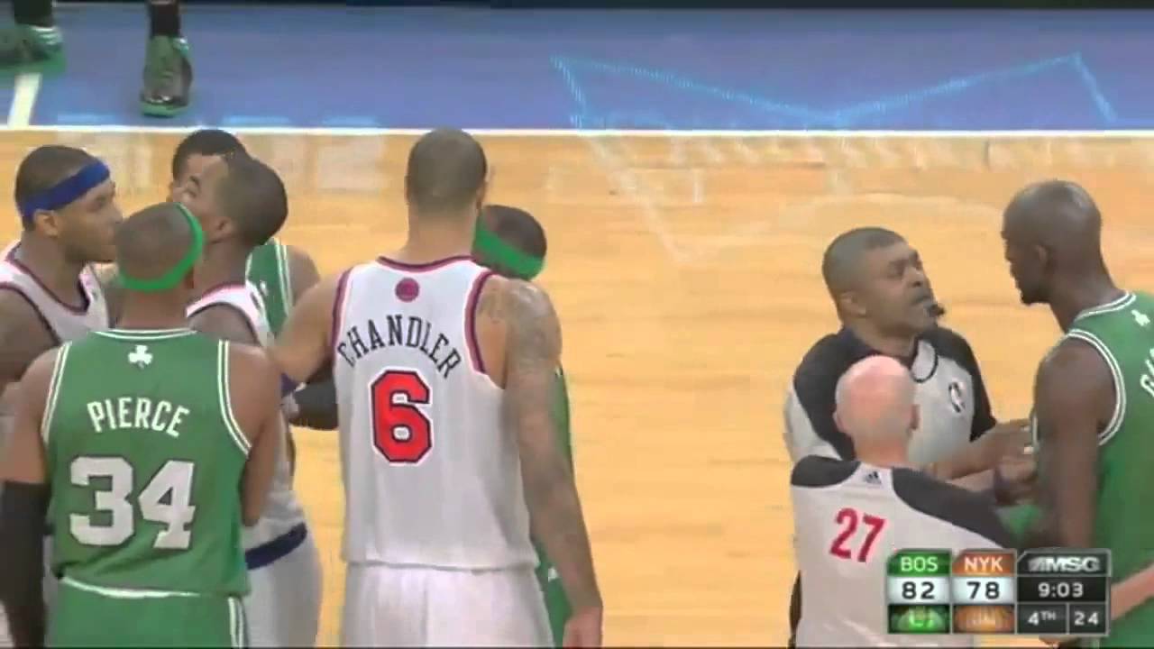 Carmelo Anthony Kevin Fight [Extended] YouTube