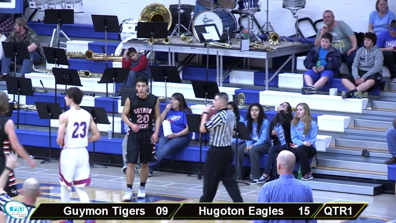 PTCI Basketball Guymon vs Hugoton 12916 Boys YouTube