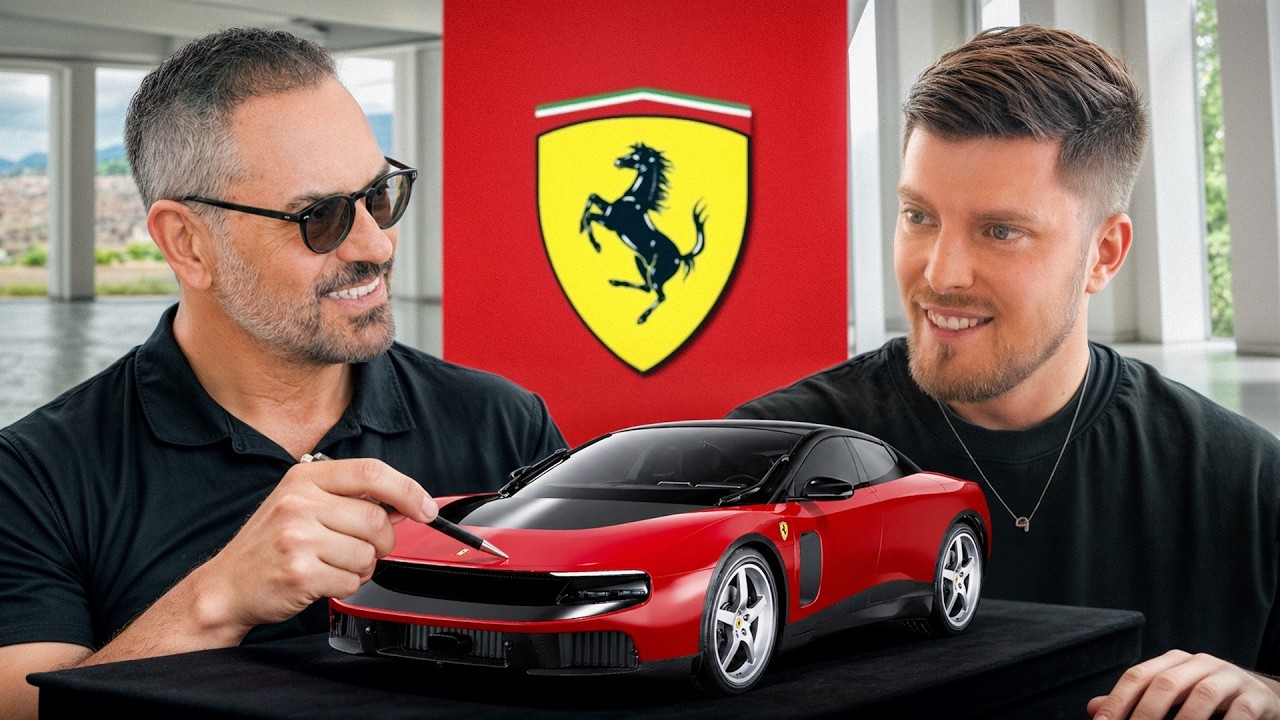 Pourquoi la Ferrari électrique ressemble à ça ? | 20 minutes avec le Directeur du Design Ferrari