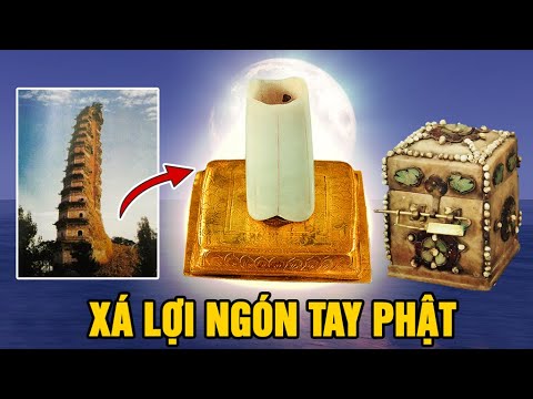 Video Tháp cổ ngàn năm tuổi đổ sụp, để lộ xá lợi ngón tay... - youtube