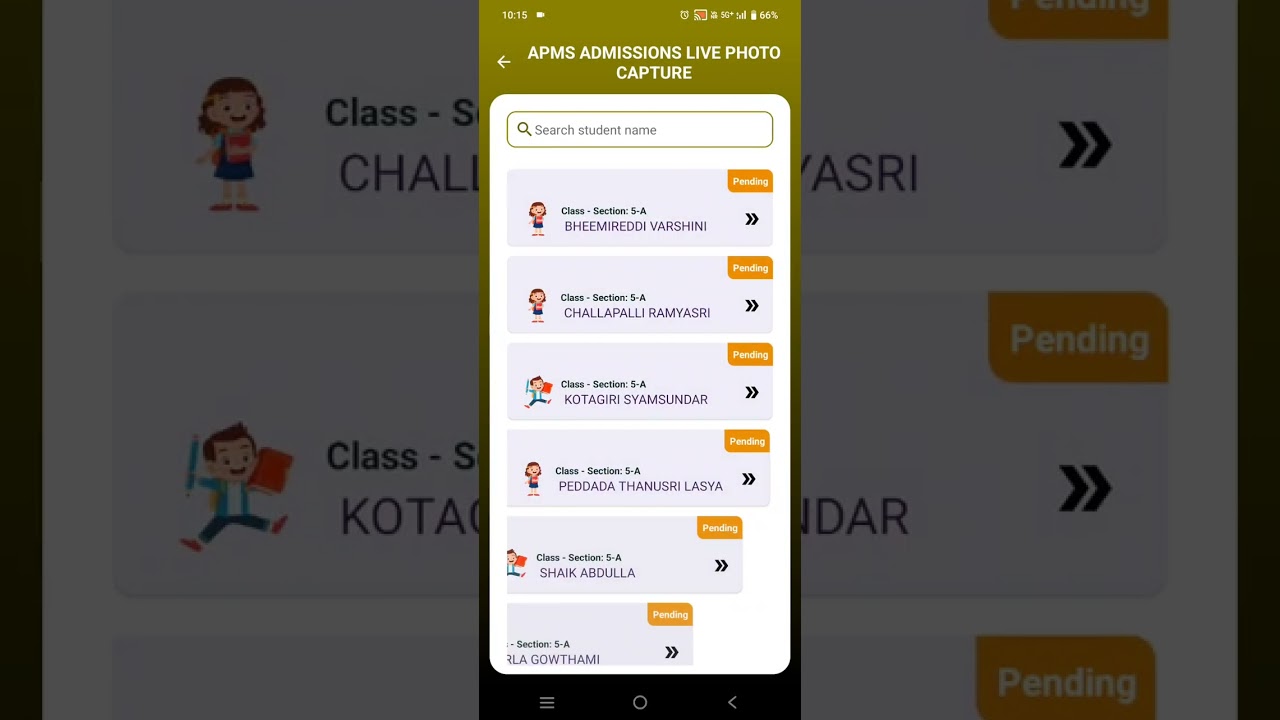 School Attendance యాప్ లో APMS Admission Live Capture అప్లోడ్ చేయు విధానం.