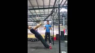 Incline Ring Row - HangStrong Gymnastics
