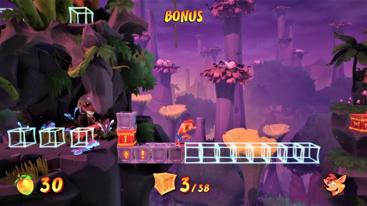 How to Get All Boxes in Dino Dash Bonus - Crash Bandicoot 4