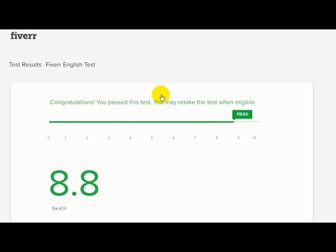 fiverr english test answers 2020  PASS 1000%