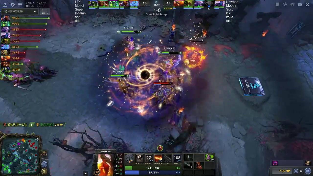 Never TP into 3 heroes alone... (LFY vs Newbee)