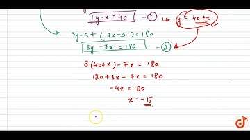 ABCD is a cyclic quadrilateral (see Figure). Find the angles of the cyclic quadrilateral....