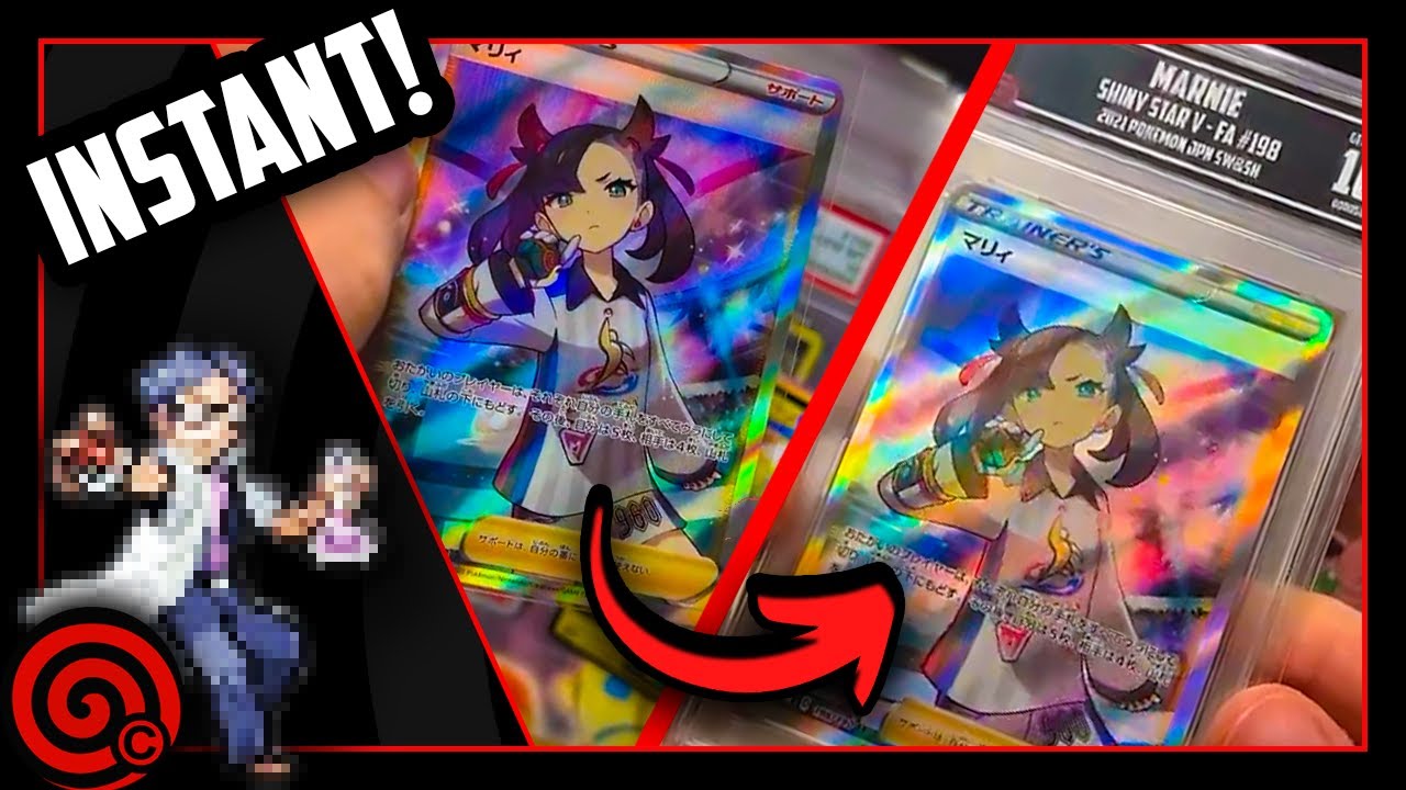 Instantly Grading a Freshly Pulled Marnie 🔥