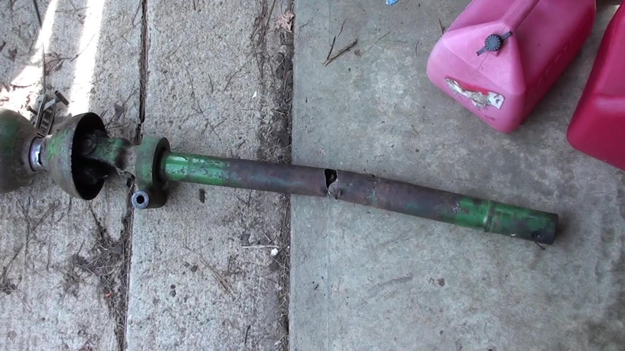 John Deere 24T PTO Shaft Repair YouTube