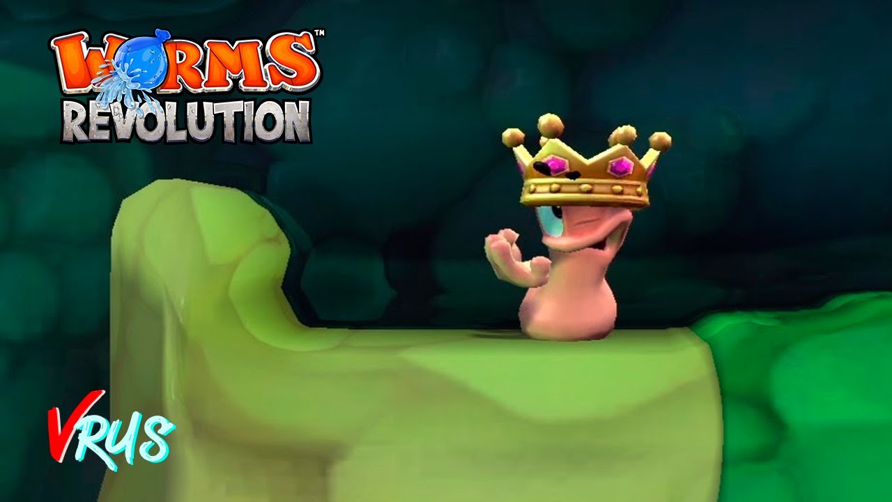 Конец ужастику | Worms Revolution | 14