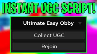 [FREE UGC] Super Fun Obby Script GUI (INSTANT UGC) *PASTEBIN 2024*
