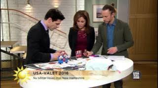 Nu början resan mot New Hampshire: 'Man måste ha mycket deg' - Nyhetsmorgon (TV4)
