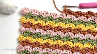 The Mindless Crochet Stitch You’ll Use Again & Again ⭐