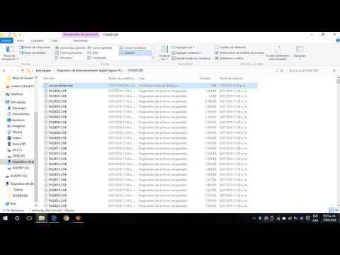 Video: ¿Cómo cambio la extensión de varios archivos en Windows 10?