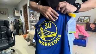 Full Steph Curry's  Golden State Warriors Swingman Jersey Update