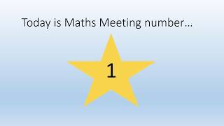 EYFS Maths Meetings Explained