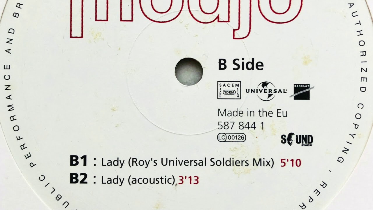 Modjo • Lady (Roy's Universal Soldiers Mix) (2000)