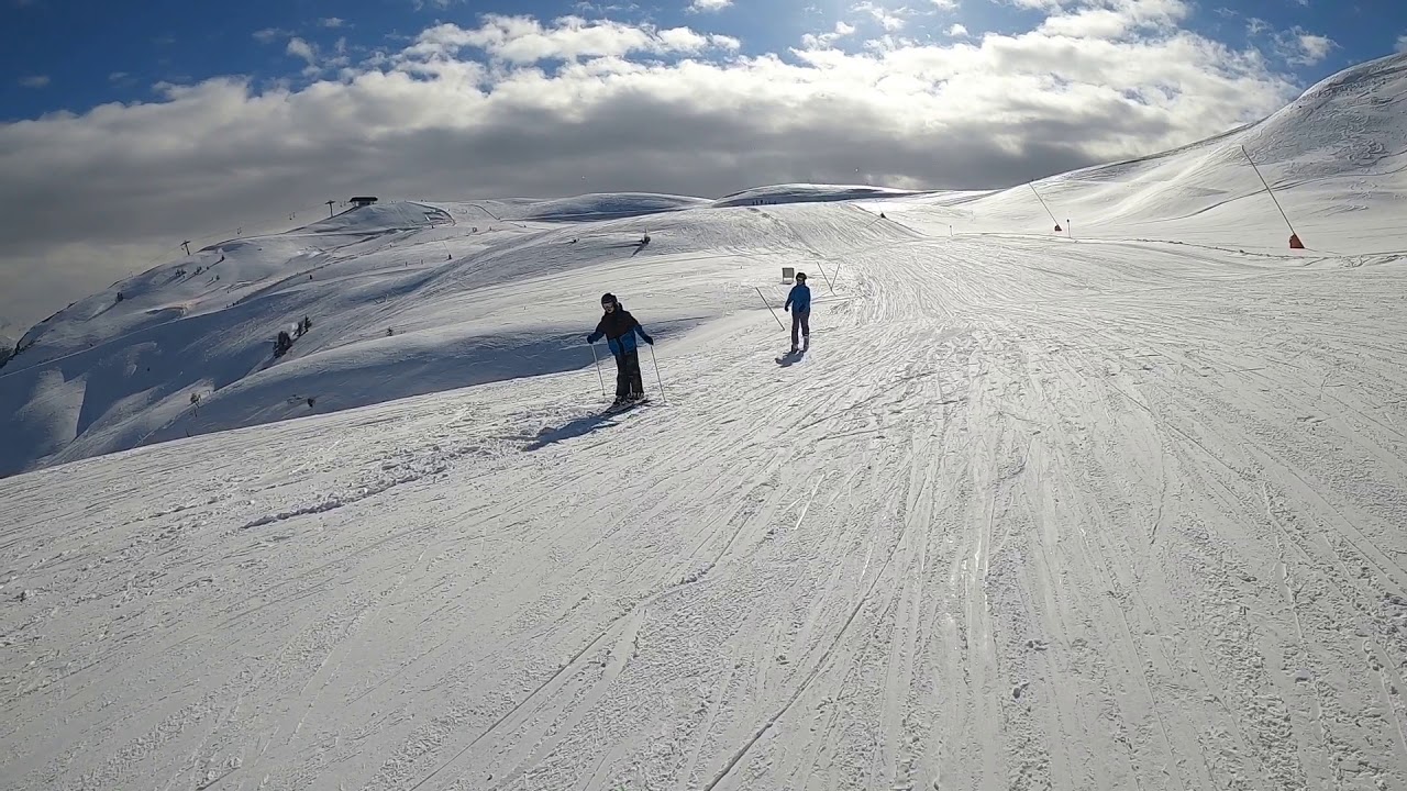 Skiing in Kirchberg in Tirol YouTube