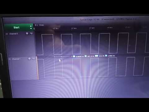 STM8S Timer Example - TIM1 Complementary PWM