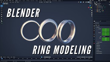 Jewelry Design | Different Ways to Model a Simple Ring in Blender [Tutorial]
