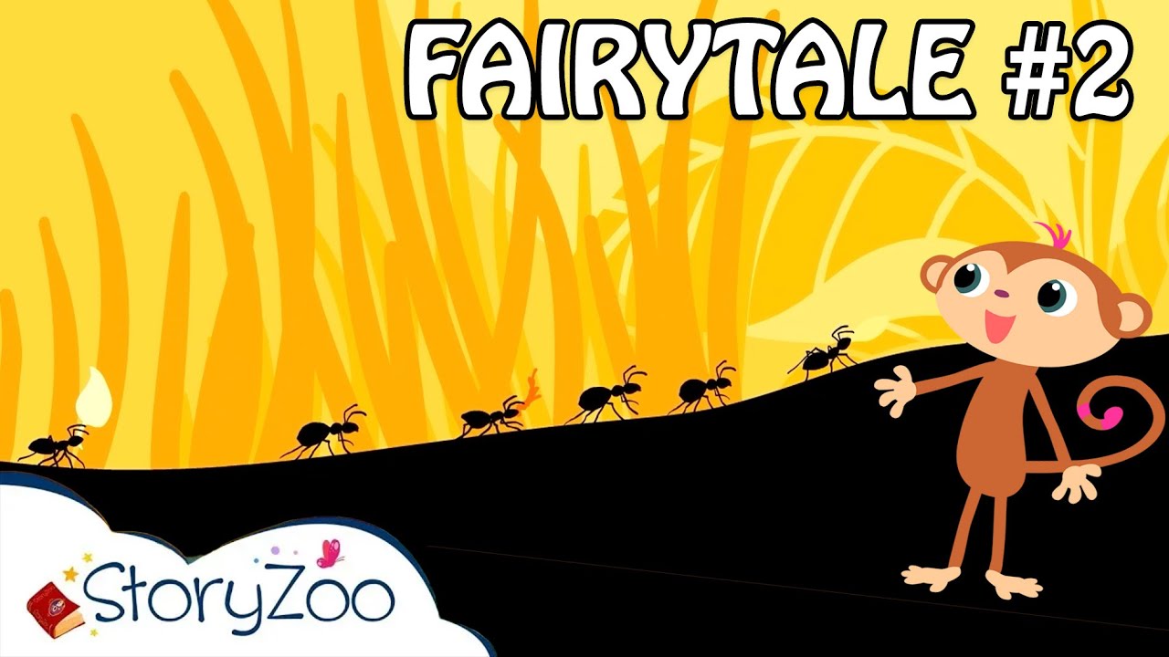 StoryZoo Sprookjes #2 - De Krekel en de Mier - YouTube