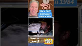 ABC or NBC? Wednesday night in 1984. #greenscreenvideo #1980s #80s #80stvshows #80stv