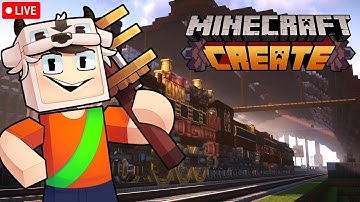 🔴 LIVE | Community Minecraft Server w/The Create Mod PT 2