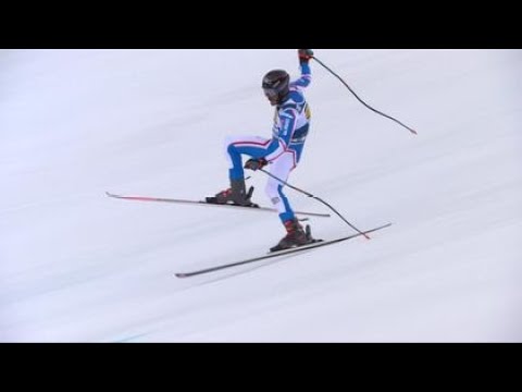 SKI ALPIN - La sortie de piste fatale de Cyprien Sarrazin au Super-G de Garmisch-Partenkirchen