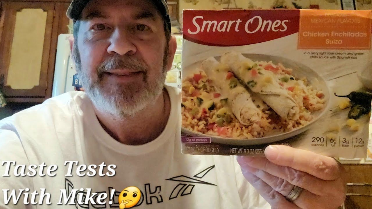 Taste Tests With Mike! 🙄 Trying Smart Ones Chicken Enchilada Suiza!🤔