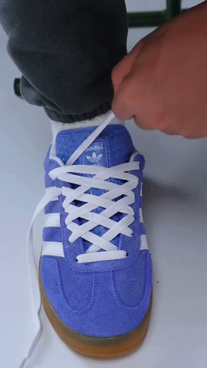 How to Lace Adidas Sambas the Right Way (No Long Laces Mess) #adidassneakers #adidassamba