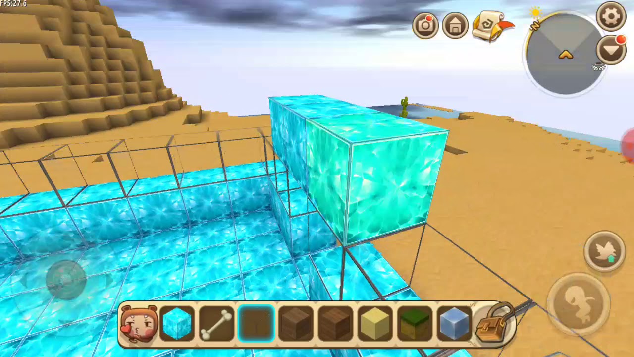 Mini world สร้างบ้าน PE 1 - YouTube