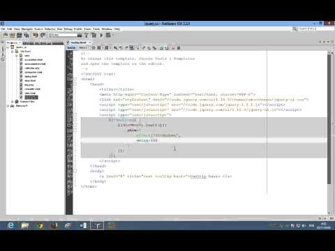 21 การใช้งาน tooltip