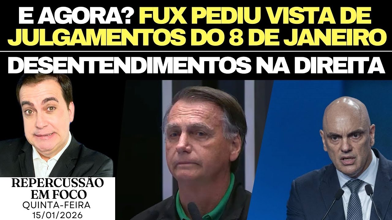 FUX PEDE VISTA DE JULGAMENTOS, SISTEMA APLAUDE DESENTENDIMENTOS ENTRE ALIADOS QUE ABALAM A DIREITA