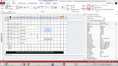 Creating Navigation buttons | MS Access Database 25