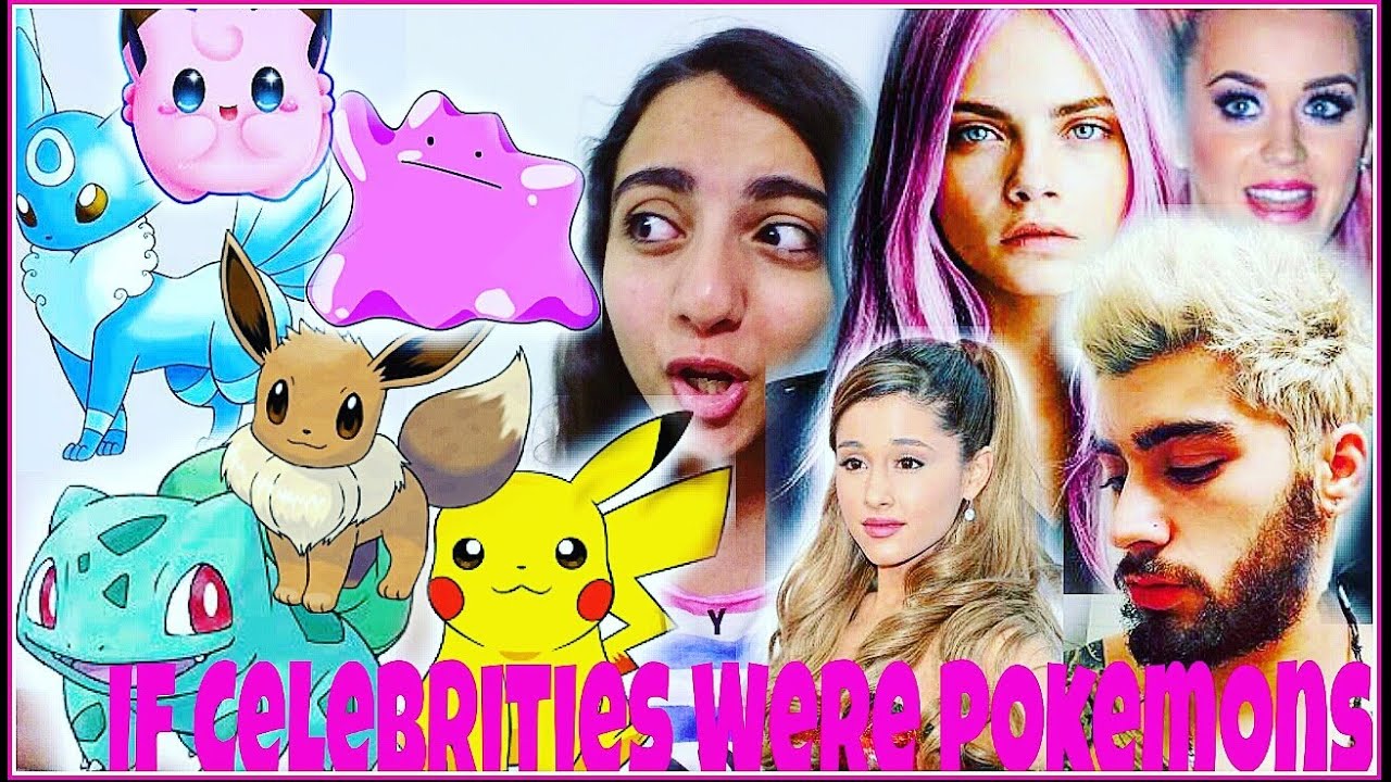 If Celebrities Were Pokemons! (HD)