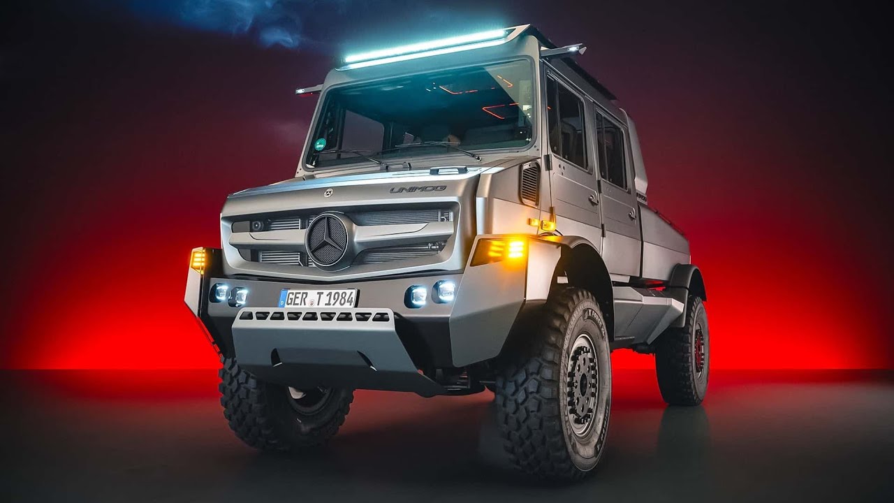 LUXURY BEAST Unimog! Mercedes-Benz 80th Anniversary Reveal