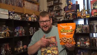 Tank Tries Reese Dipped Pretzels