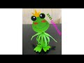 عمل الضفدعة الشقية بالورق للاطفال وبأبسط الأدوات Naughty Frog With Paper For Childern 