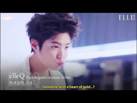 [ENG] 130423 ELLE TV (Park Bogum Cut)