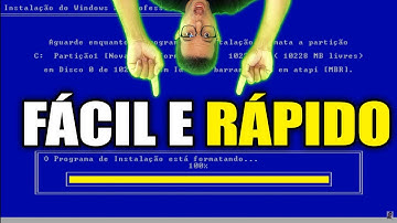 COMO FORMATAR E INSTALAR O WINDOWS XP