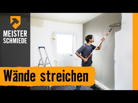 Video: Reparaturen durchführen. Eine wichtige Phase ist die Vorbereitung der Wände zum Streichen